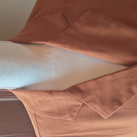 Rust Color Blazer - Picture 2 of 5